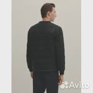 Куртка-бомбер Massimo Dutti 100 Extra Fine Wool Va