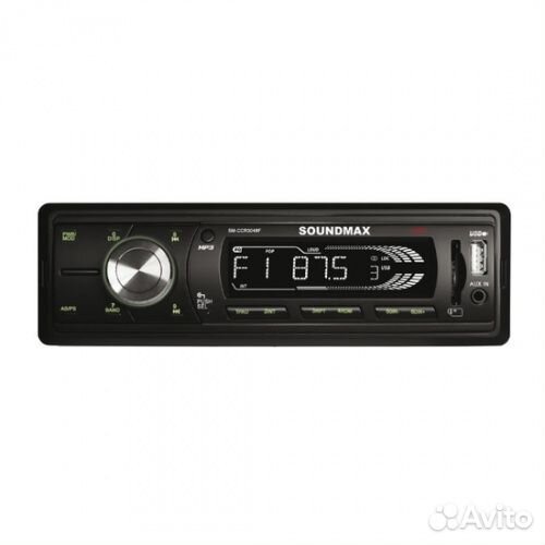 Автомагнитола Soundmax SM-CCR3048F 1DIN