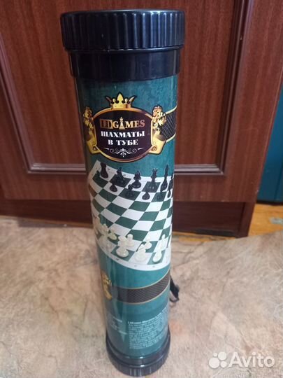 Шахматы и шашки в тубе