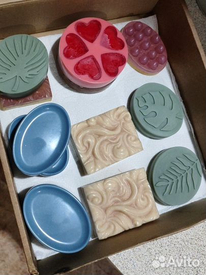 Мыло ручной работы с кокосовым маслом