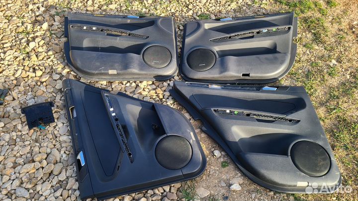 Обшивки дверей Mercedes ML W164 Левый руль