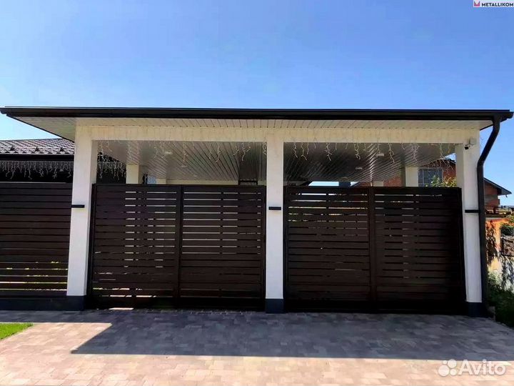 Заборы/Ворота/Ограждения из оцинкованного металла