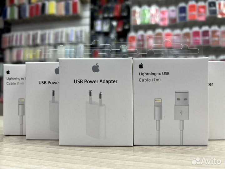 Foxconn зарядные кабель и блок 1A