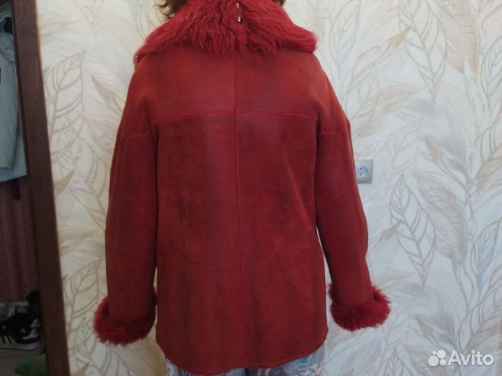 Дубленка натуральная женская 48 50