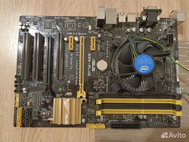 Материнская плата с процессором lga 1150
