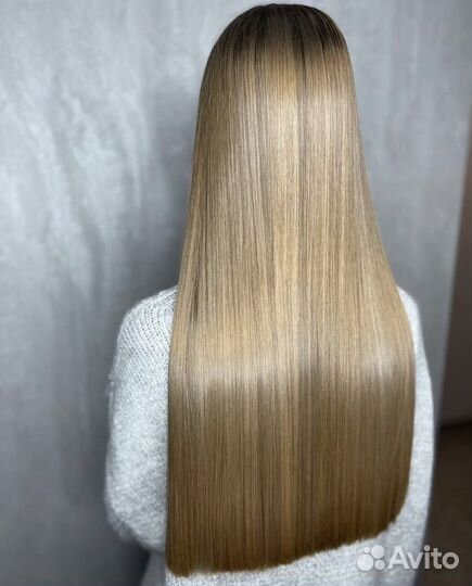 Кератиновое выпрямление/ ботокс волос