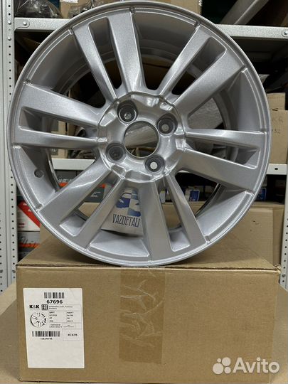 Литые диски Пталомей r16 4x100 Vesta