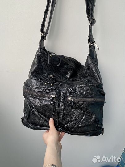 Сумка через плечо экокожа