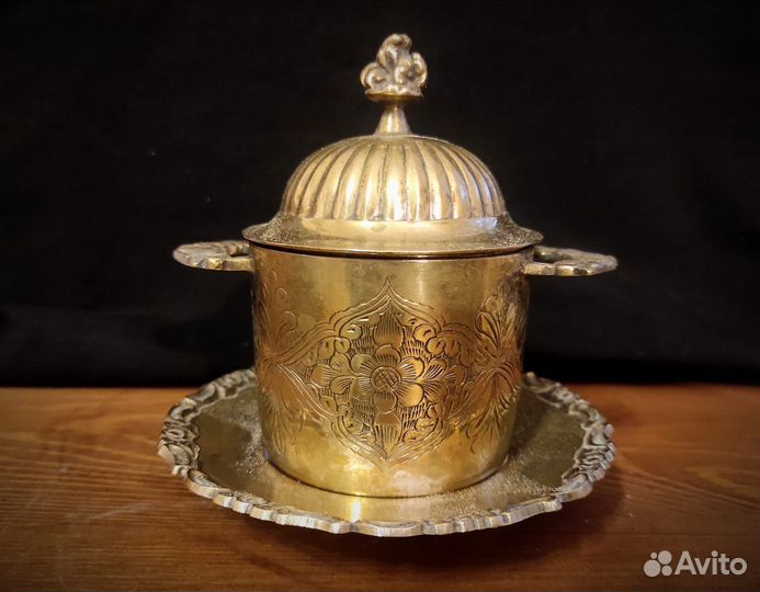 Мельхиоровая посуда Индия