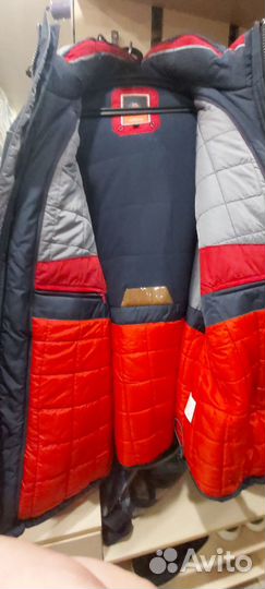 Мужская зимняя куртка размер 62 64 рост 186