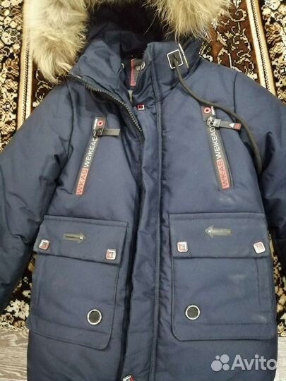 Пуховик детский