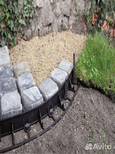 Садовый пластик бордюр геопластборд