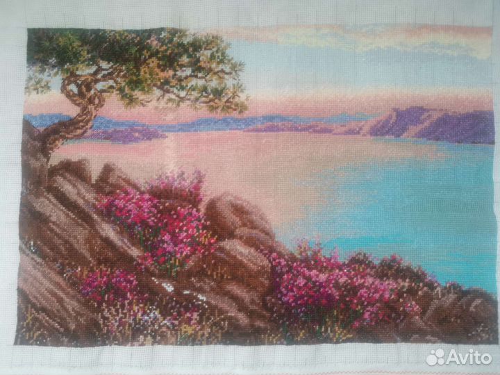 Готовые Картины. Вышивка крестом. Ручная работа