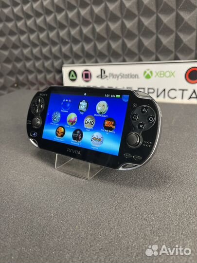 Sony ps Vita прошита + 128гб + 39 игр