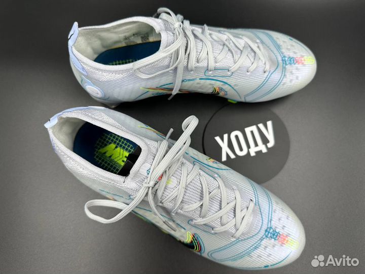 Бутсы Vapor 14 Elite AG white