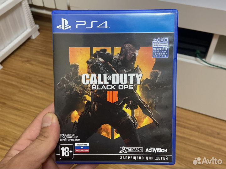 Игра для приставки Call of Duty Black ops 4