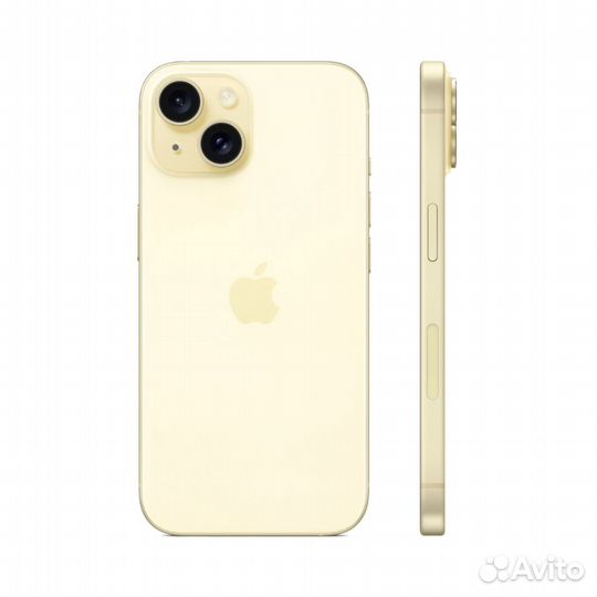Apple iPhone 15 256GB Yellow dual-SIM