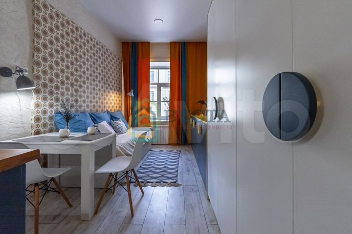 Квартира-студия, 20,4 м², 4/4 эт.