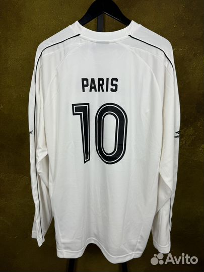 Balenciaga Paris Soccer Long Sleeve White