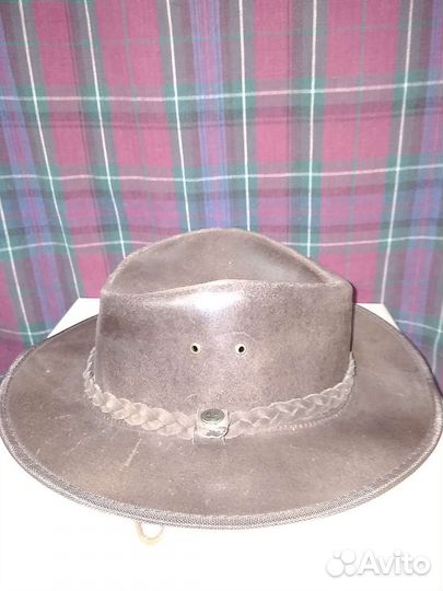 Шляпа Jack Daw 59р натуральная кожа StuffLand