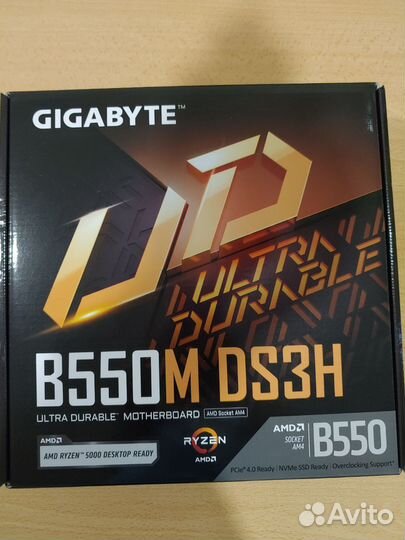 Gigabyte B550M DS3H новая