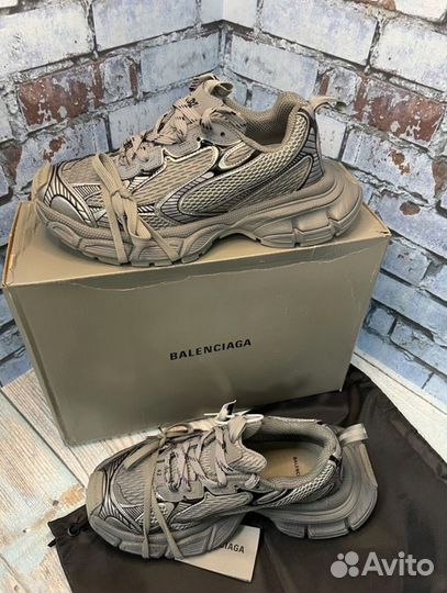 Кроссовки Balenciaga 3xl серые