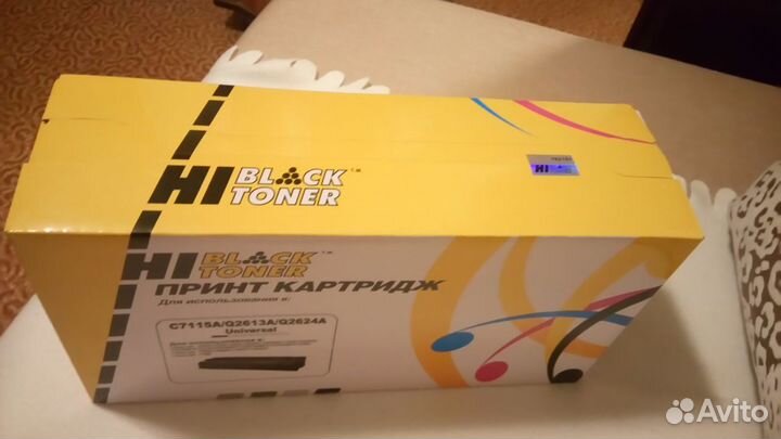 Картридж HI black toner принт картридж