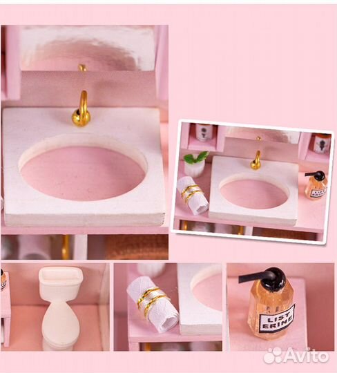 Новый Румбокс, Подарок, 3D конструктор, DIY house