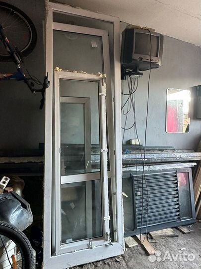 Пластиковые окна и двери пвх бу