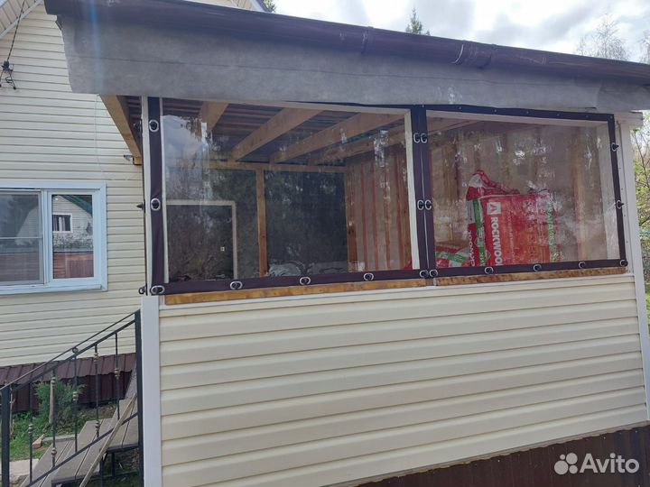 Мягкие окна под ключ