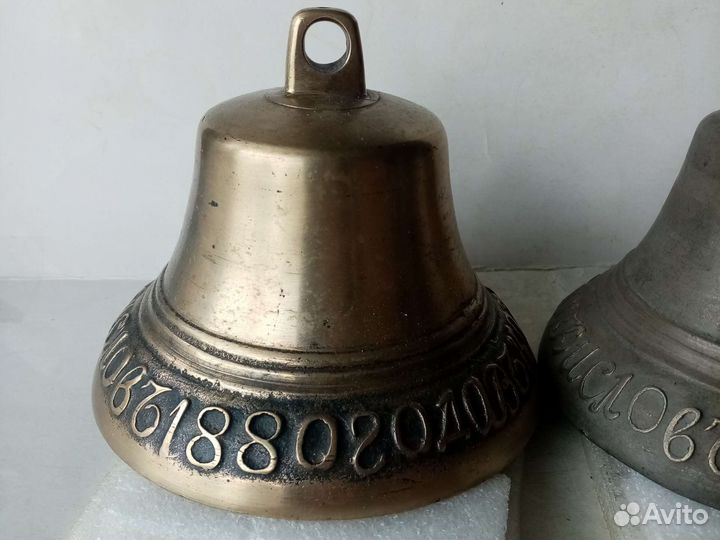 Колокольчики старинные 1880 и 1882 г