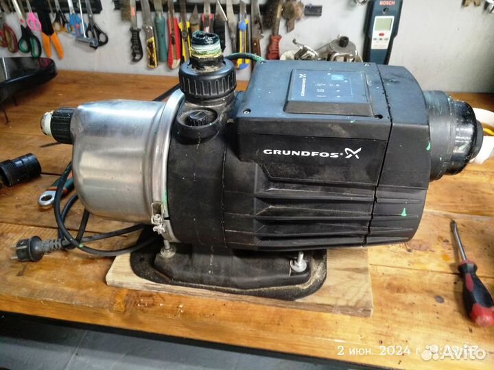 Насосная станция grundfos mq 3 45