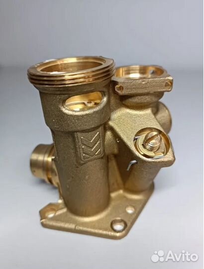 Трехходовой клапан без мотора под красный для TEC