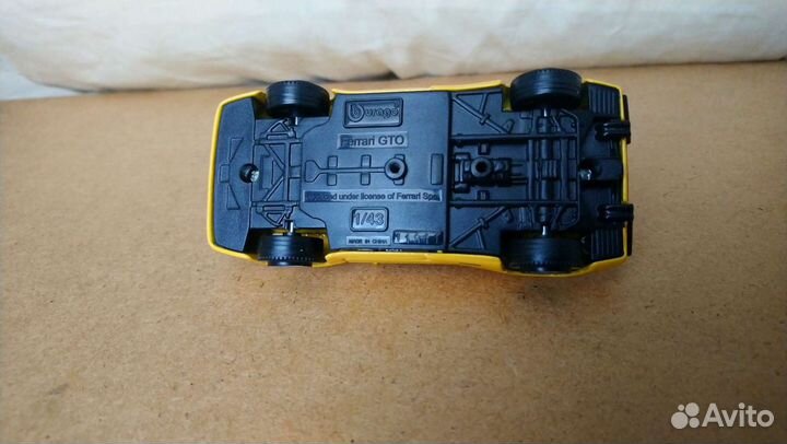 Ferrari gto 1:43 shell