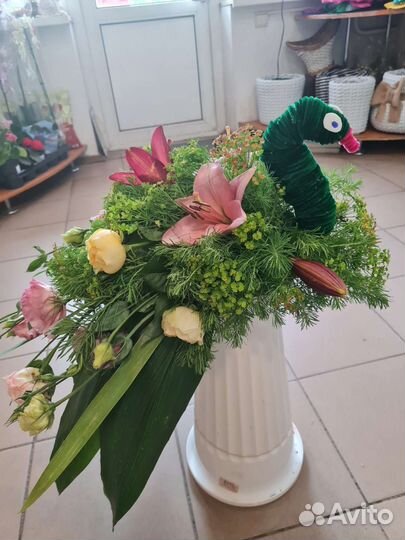 Живые цветы