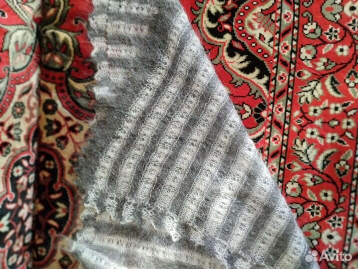 Пуховый шарф