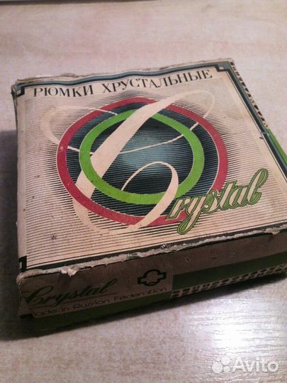 Рюмки хрустальные