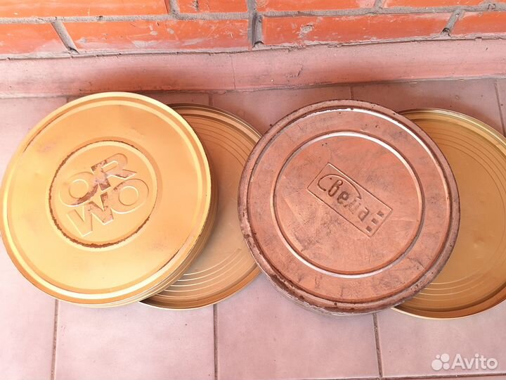 Коробки от кинопленки orwo и Свема