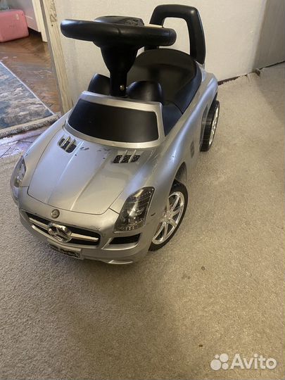 Детская машинка каталка mercedes