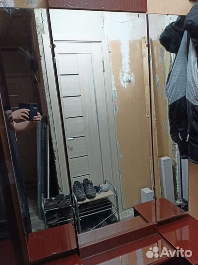Трюмо трельяж с зеркалом