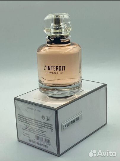 L'Interdit Givenchy парфюм 80мл жен