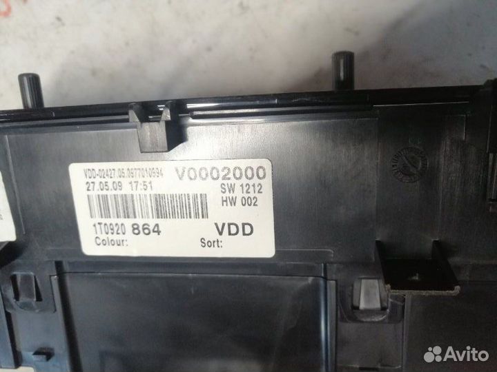 Щиток приборов Volkswagen Touran 1T CAV 2007