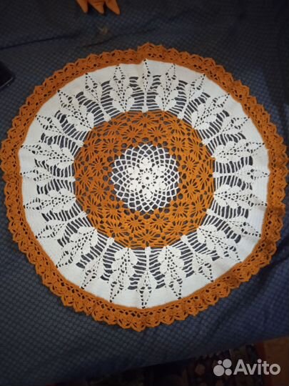 Скатерть вязаная