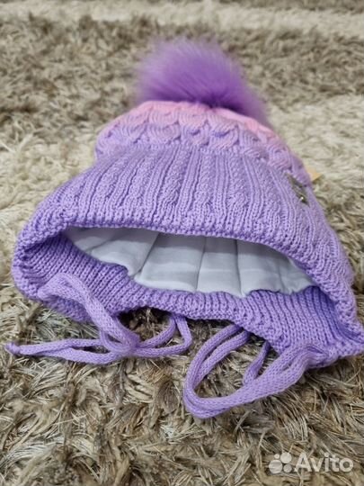 Новый комплект шапка и снуд 53-56