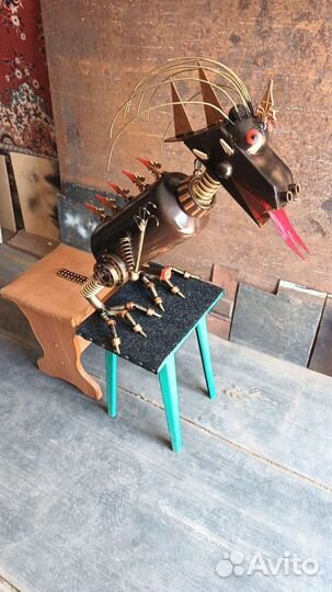 Дракон кованый