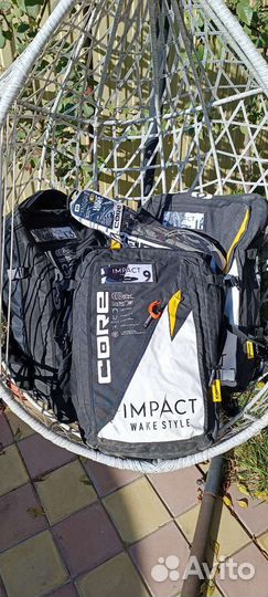 Кайты core impact 2, комплект (3 кайта + планка)