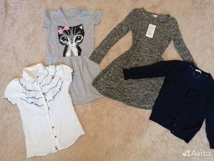 Вещи на девочку 128-134-140