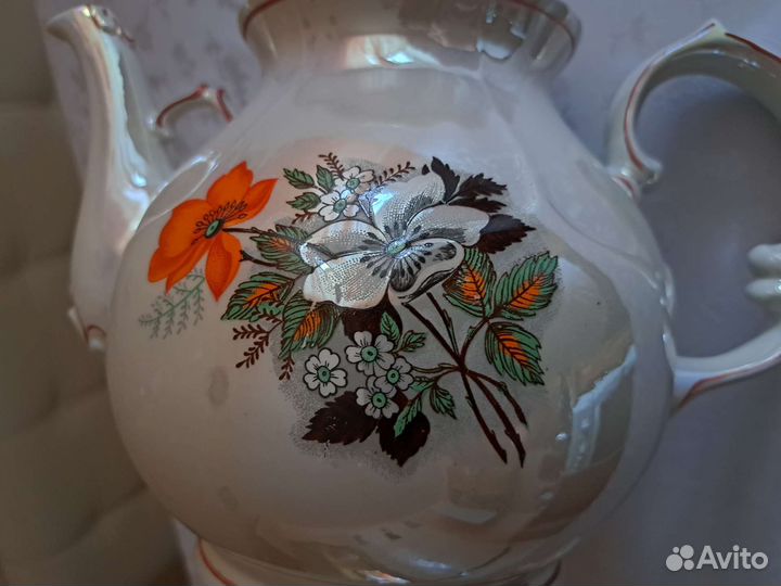 Чайник заварочный фарфоровый СССР