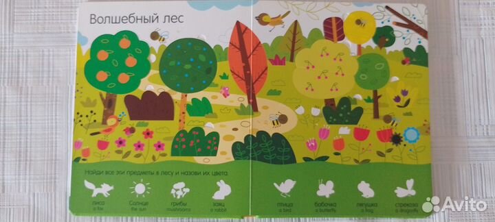 Первый английский словарь и Играем и учим цвета