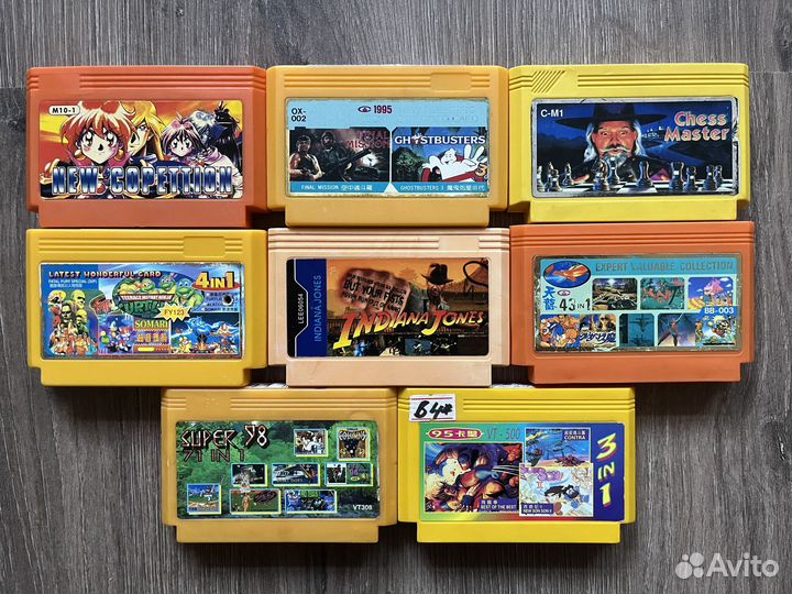Картриджи Dendy, Famicom